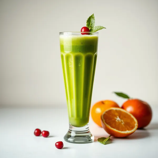 Smoothie Vert Detox Pomme Orange