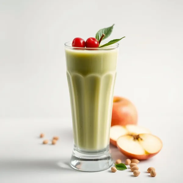 Smoothie Vert Detox Pomme et Pistache