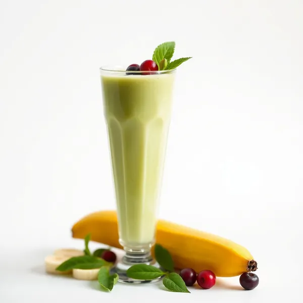 Smoothie Verde Desintoxicante de Banana y Kefir