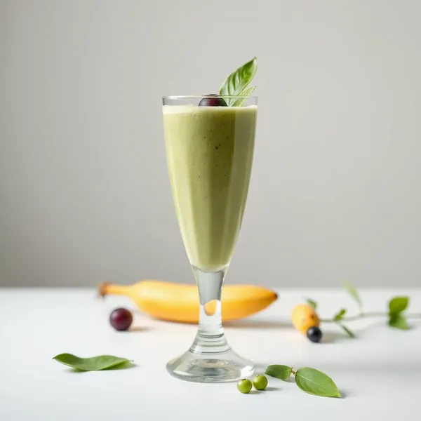 Green Detox Banana Pea Milk Smoothie