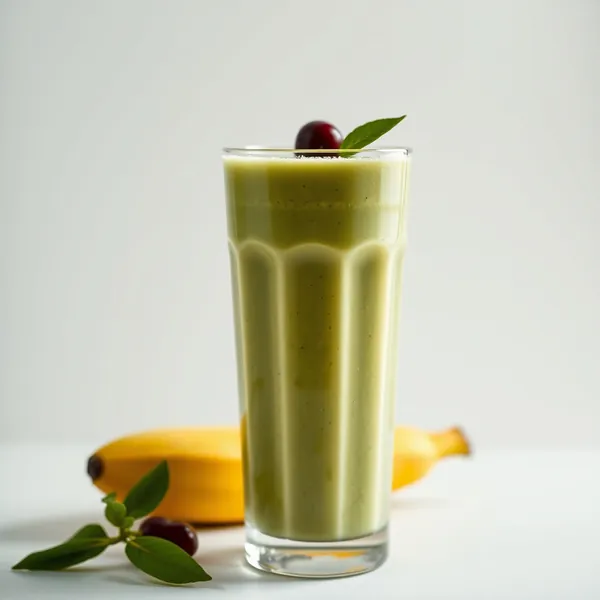 Green Detox Banana Spelt Milk Smoothie