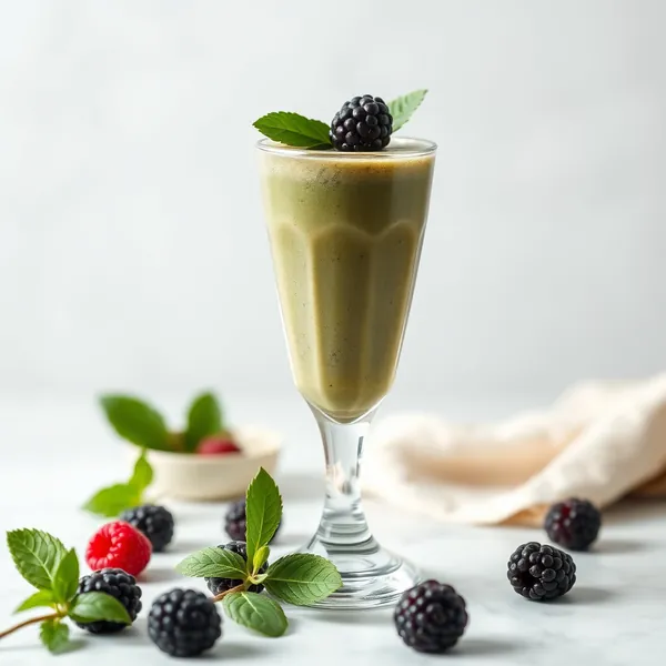 Smoothie Protéiné Détox aux Mûres