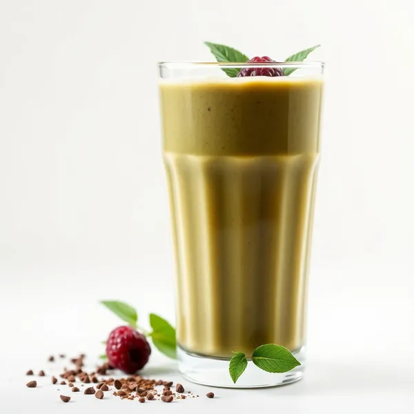 Smoothie de Protéine de Cacao Detox Vert