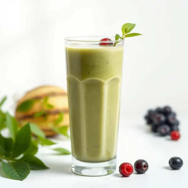 Smoothie Verde Detox con Latte di Kefir di Cocco