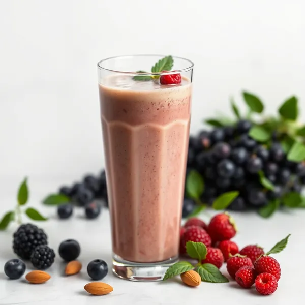 Smoothie Vert Détox aux Baies de Goji et Amande