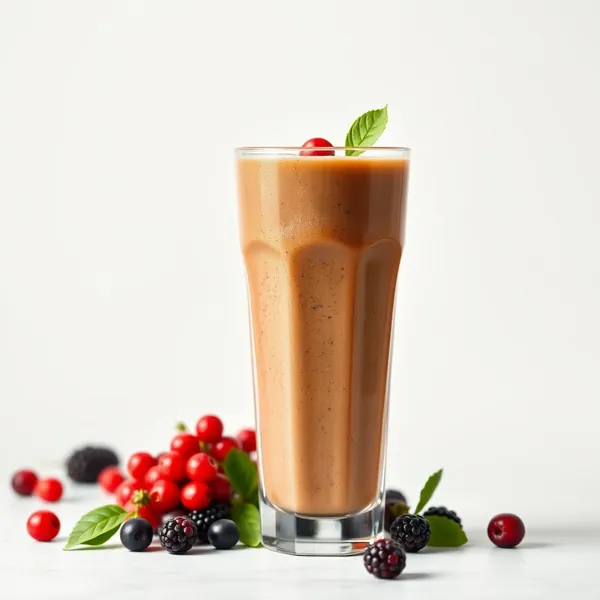 Smoothie Verde Desintoxicante de Goji e Café Frio