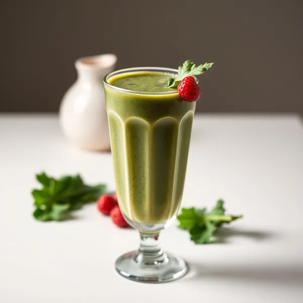 Green Detox Kale Cold Brew Coffee Smoothie