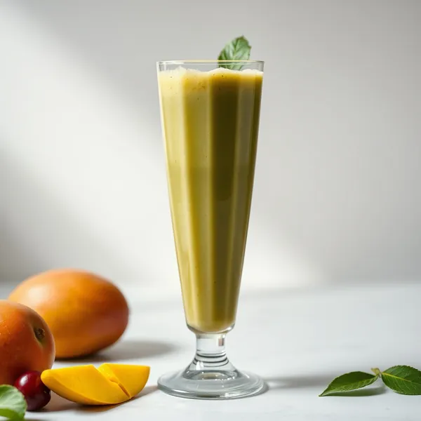 Smoothie Verde Detox al Mango e Caffè Freddo