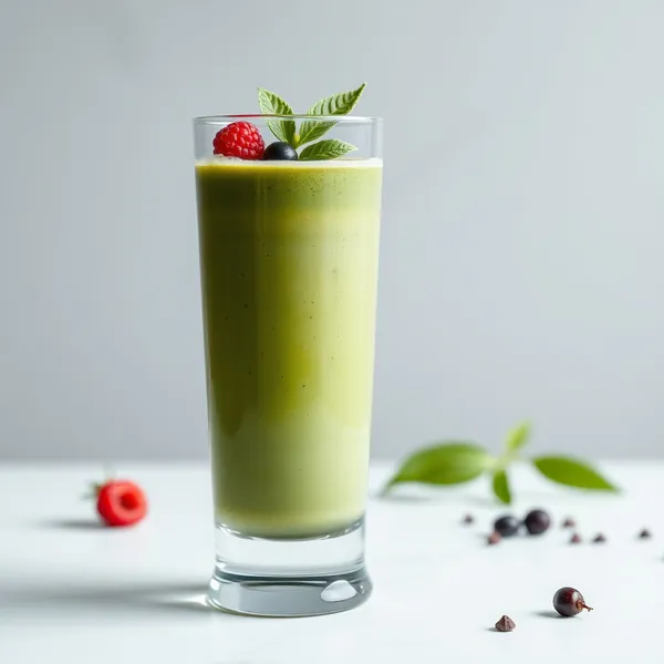 Smoothie Vert Detox Matcha Café Froid