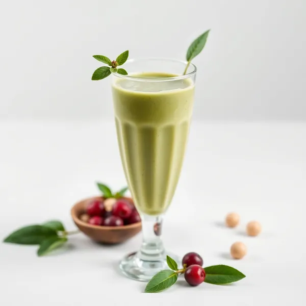 Green Detox Matcha Macadamia Milk Smoothie