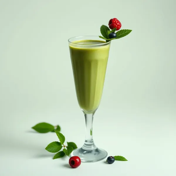 Smoothie Vert Detox au Matcha