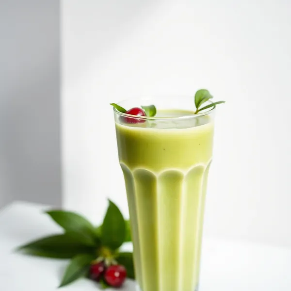 Green Detox Matcha Pea Milk Smoothie