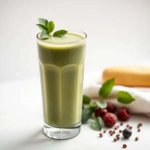 Smoothie Verde Detox Matcha Latte Spelta