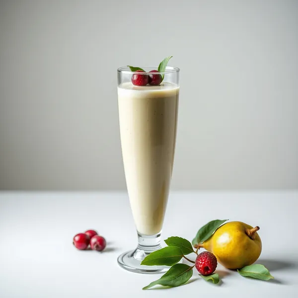 Smoothie Vert Détox Poire Noisette