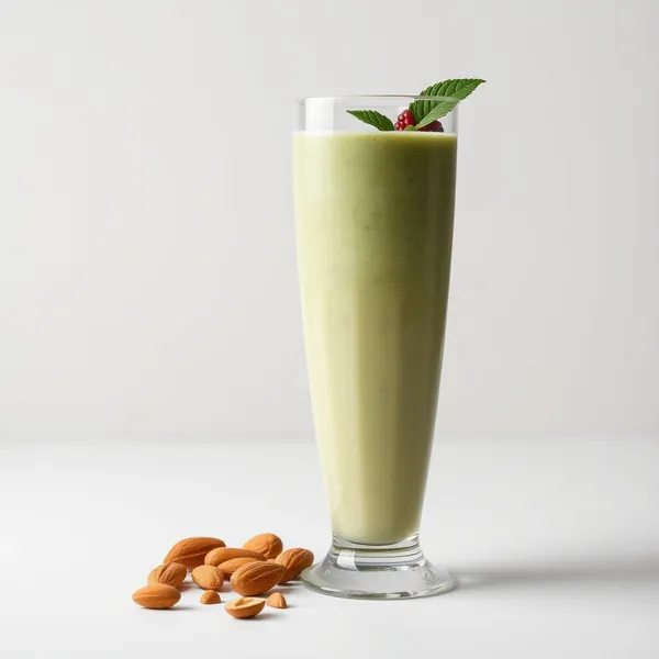 Smoothie Vert Detox avec Lait d'Amande et Protéine