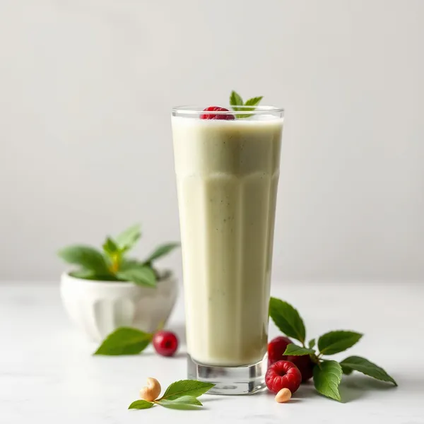 Smoothie Vert Detox au Lait de Cajou