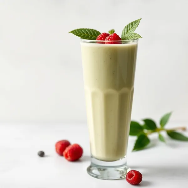 Smoothie Vert Detox avec Protéine et Lait de Chanvre