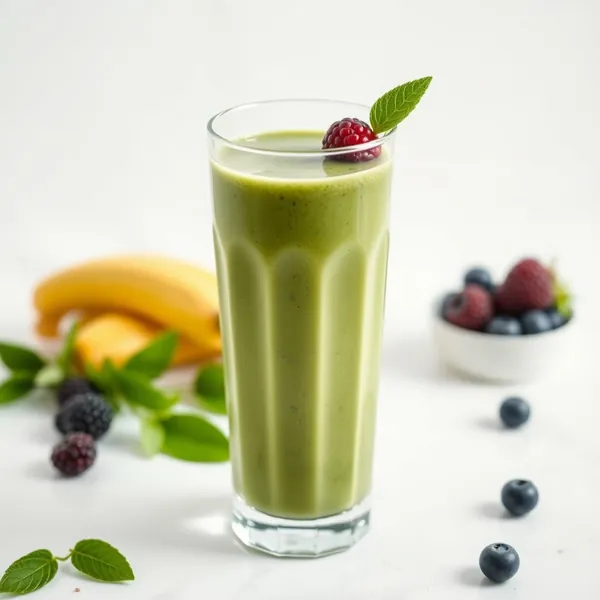 Smoothie Detox di Kefir con Proteina Verde