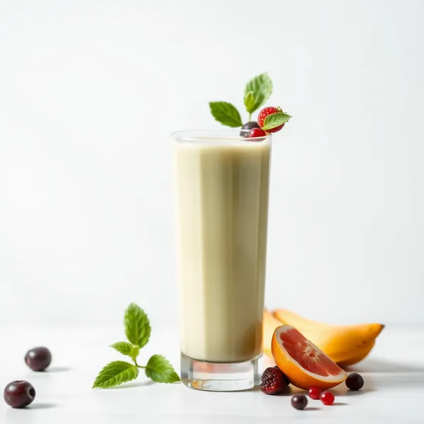 Smoothie Detox Vert avec Protéine et Lait de Soja