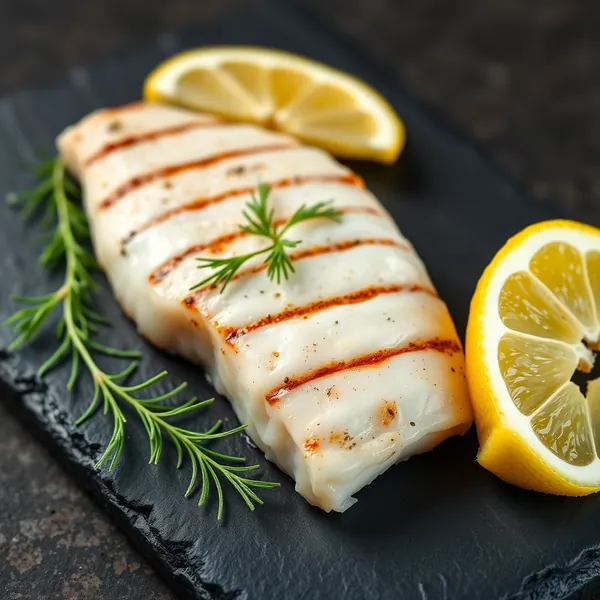 Morue grillée