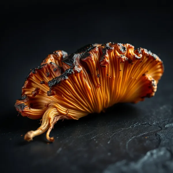 Grilled Cordyceps Mushroom