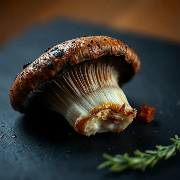 Gegrillter Kingschampignon