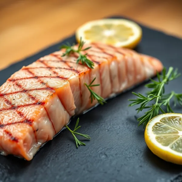 Steak de Saumon Grillé