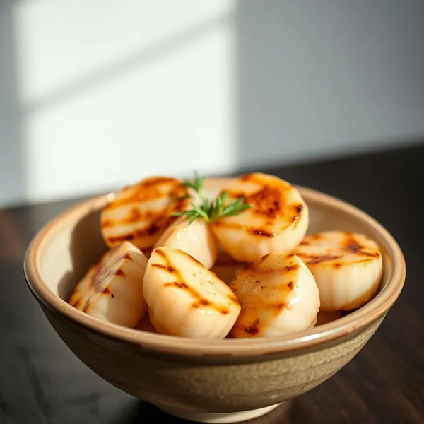 Grilled Sea Scallops
