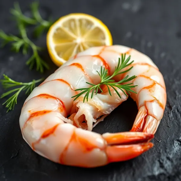 Gegrillte Garnelen