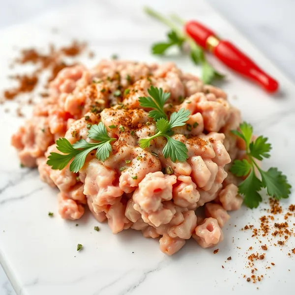 Poulet Haché de Ventre