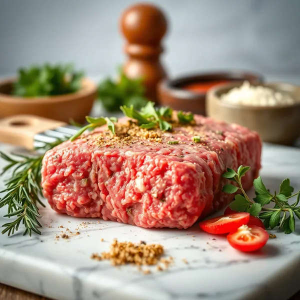 Elchfleisch Hackfleisch