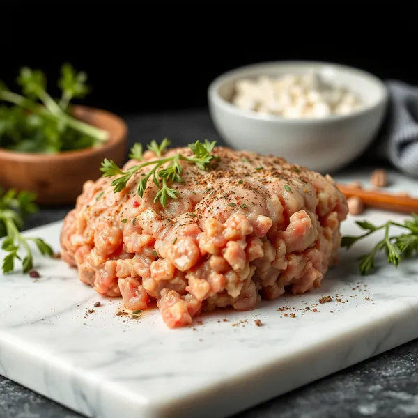 Ground Goat Thigh