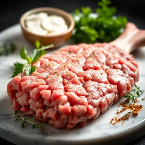 Queue d'Agneau Hachée