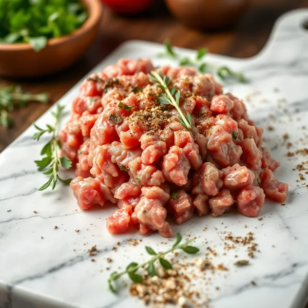 Pecho de Mutton Molido