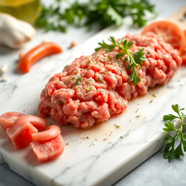 Ground Pork Heart