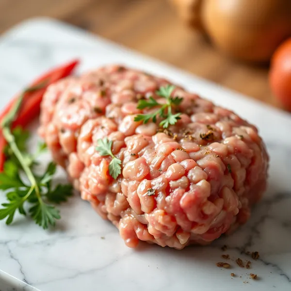 Gehackte Schweinenieren