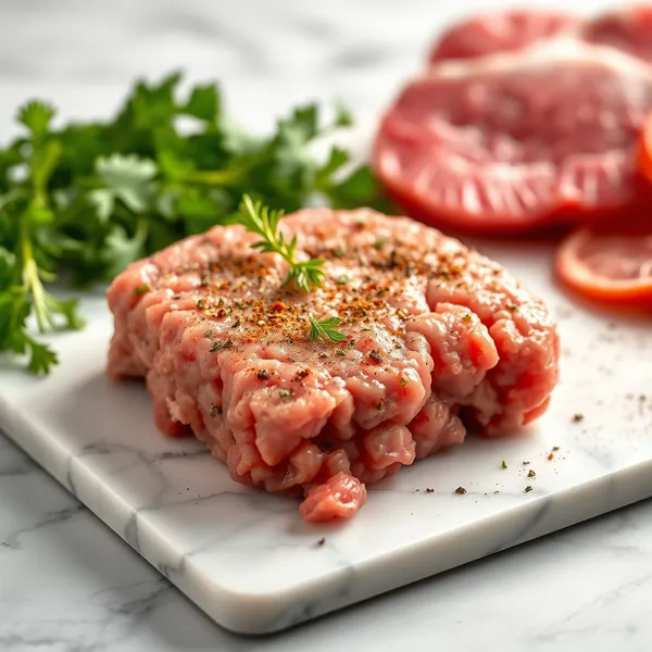 Côtelette de Porc Hachée