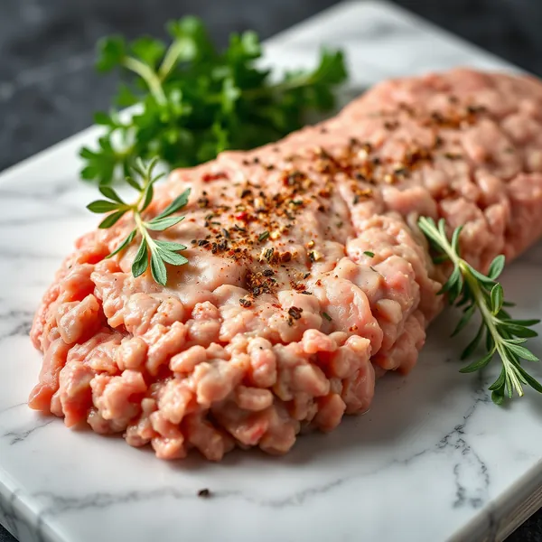 Gemahlenes Putenfilet