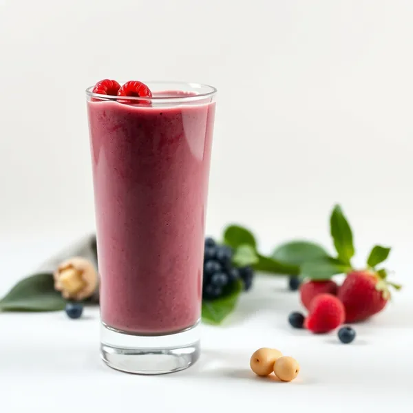 Gut Health Acai Macadamia Milk Smoothie