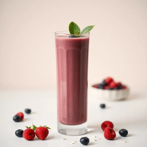 Smoothie Santé Intestinale Açaï Lait d'Avoine