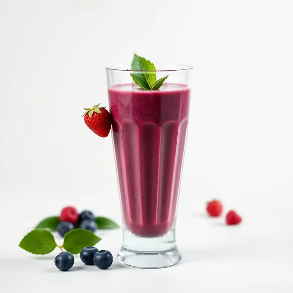 Gut Health Acai Rice Milk Smoothie