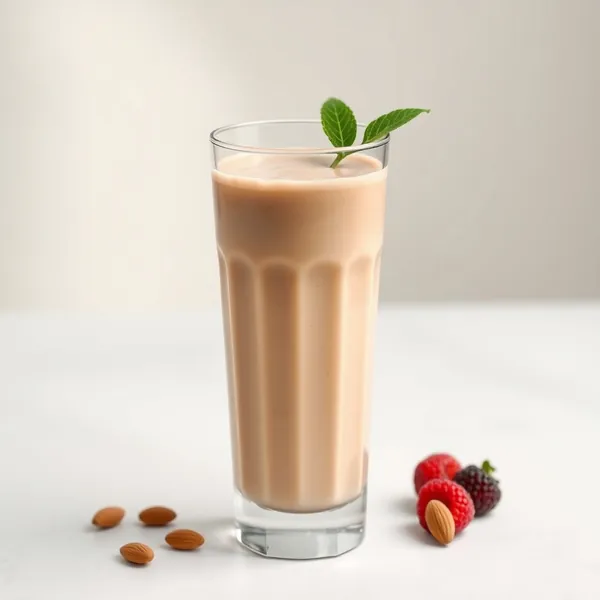 Batido Salud Intestinal Mantequilla de Almendra y Leche de Cajuil
