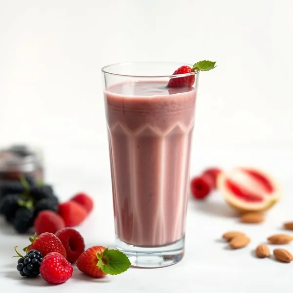 Gut Health Almond Butter Spelt Milk Smoothie