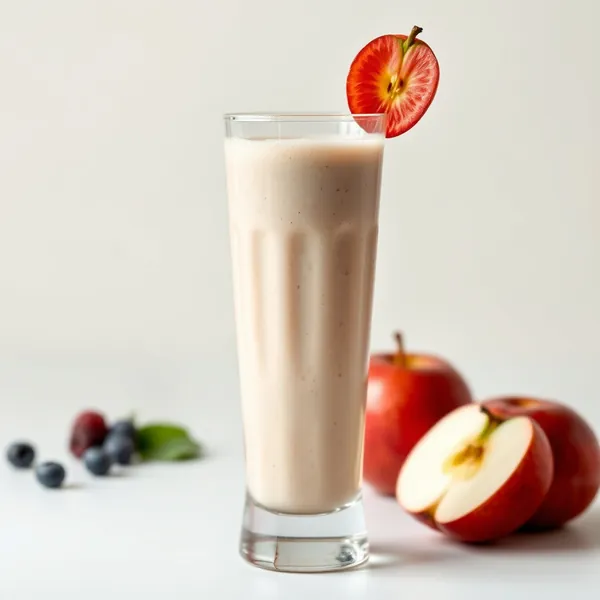 Smoothie per la Salute Intestinale di Mela e Acqua di Cocco