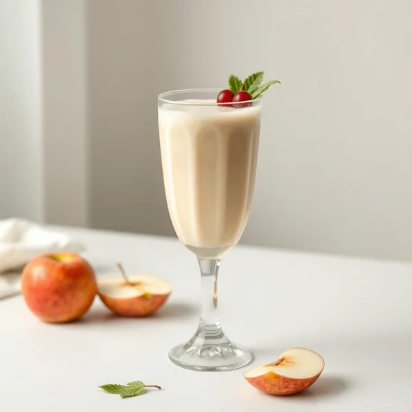 Gut Health Apple Kefir Milk Smoothie