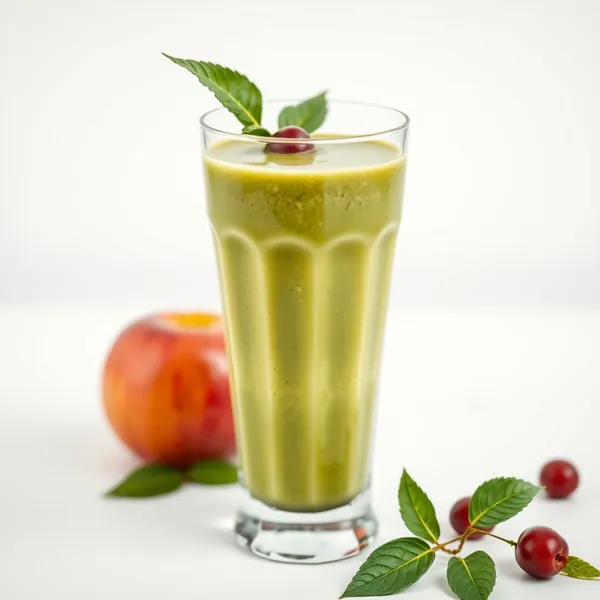 Gut Health Apple Matcha Tea Smoothie