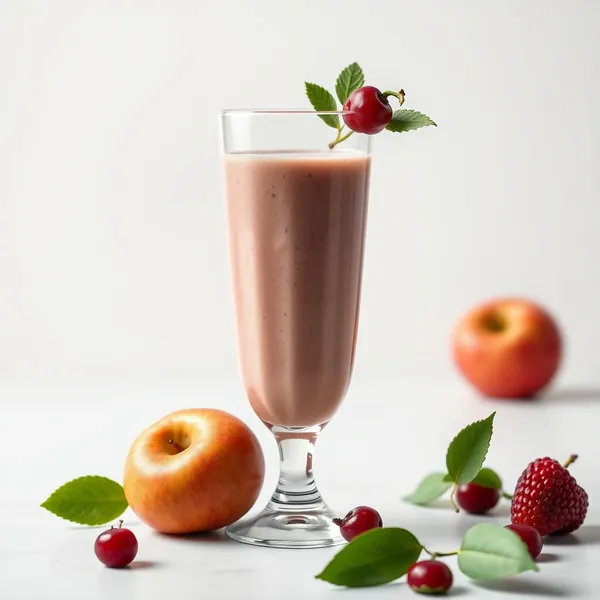 Batido de Proteína de Maçã para Saúde Intestinal