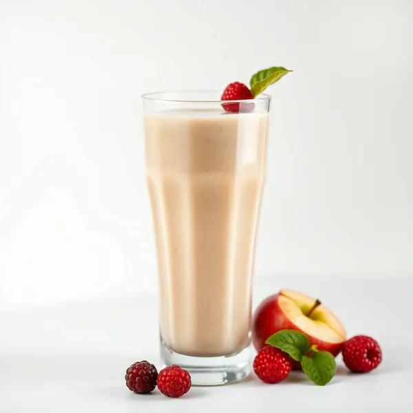 Smoothie zur Darmgesundheit mit Apfel und Dinkelmilch