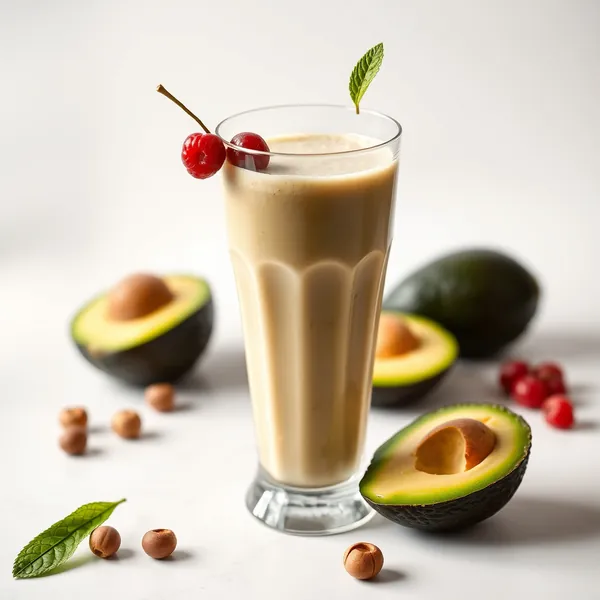 Smoothie Avocat et Lait de Noisette pour la Santé Intestinale