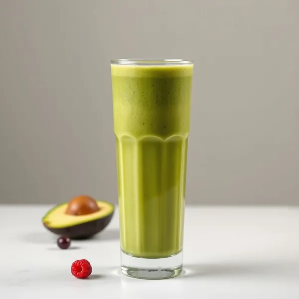 Smoothie Saudável Intestinal de Abacate e Matcha